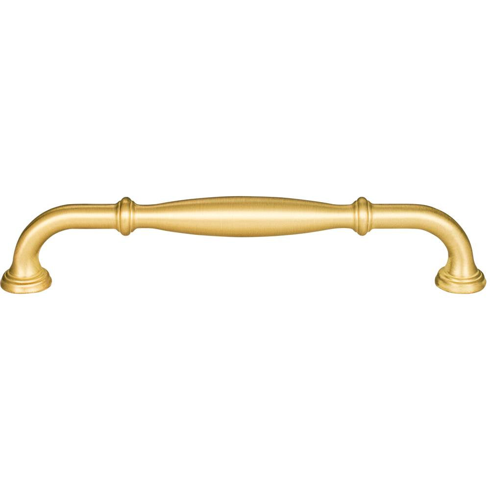 160 mm Center-to-Center Brushed Gold Tiffany Cabinet Pull