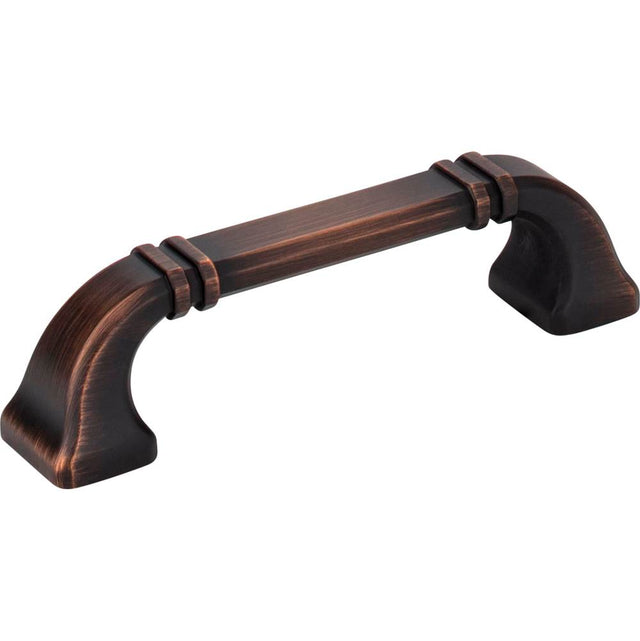 Jeffrey Alexander - 96 mm Center-to-Center Brushed Oil Rubbed Bronze Ella Cabinet Pull - Brushed Oil Rubbed Bronze