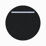 30'' x 1'' Brushed Gold Circular Metal Frame mirror