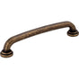 Jeffrey Alexander - 128 mm Center-to-Center Distressed Antique Brass Bremen 1 Cabinet Pull - Distressed Antique Brass
