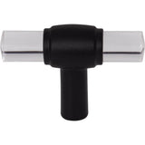 2'' Brushed Gold Carmen Cabinet ''T'' Knob