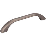 Jeffrey Alexander - 128 mm Center-to-Center Brushed Pewter Square Sonoma Cabinet Pull - Brushed Pewter