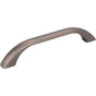 Jeffrey Alexander - 128 mm Center-to-Center Brushed Pewter Square Sonoma Cabinet Pull - Brushed Pewter