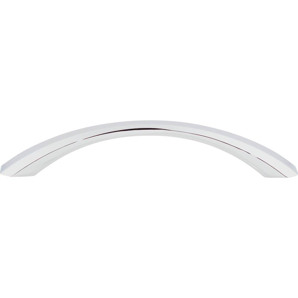 128 mm Center-to-Center Polished Chrome Wheeler Cabinet Pull