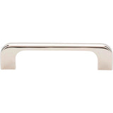 96 mm Center-to-Center Polished Nickel Alvar Cabinet Pull