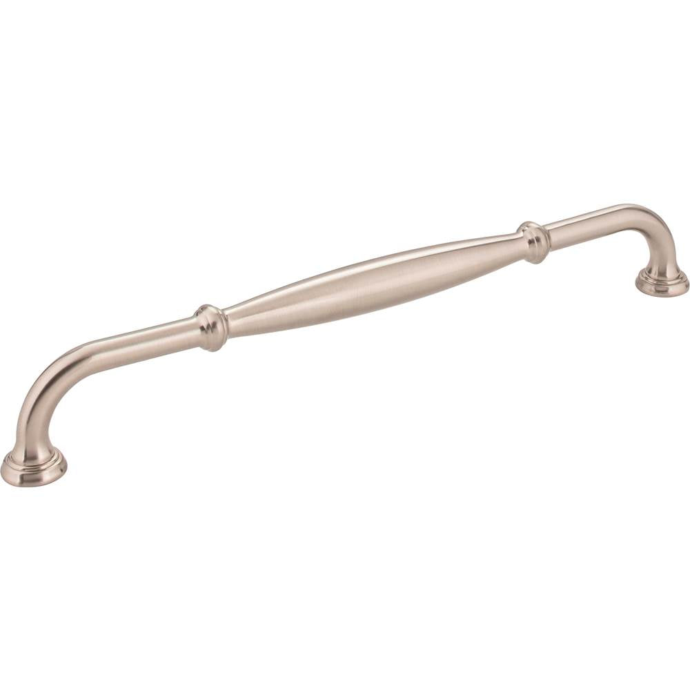 Jeffrey Alexander - 12'' Center-to-Center Satin Nickel Tiffany Appliance Handle - Satin Nickel