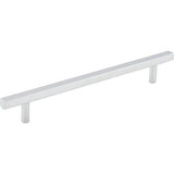 Jeffrey Alexander - 160 mm Center-to-Center Polished Chrome Square Dominique Cabinet Bar Pull - Polished Chrome