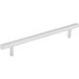 Jeffrey Alexander - 160 mm Center-to-Center Polished Chrome Square Dominique Cabinet Bar Pull - Polished Chrome