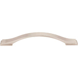 160 mm Center-to-Center Satin Nickel Strap Mirada Cabinet Pull