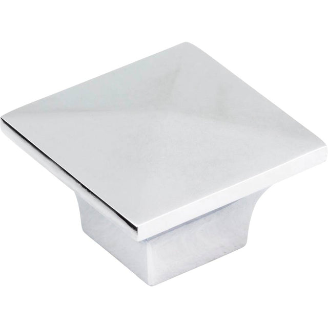 Jeffrey Alexander - 1-1/4'' Overall Length Polished Chrome Pyramid Cairo Cabinet Knob - Polished Chrome