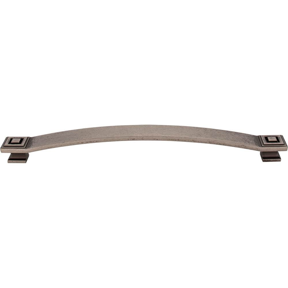 12'' Center-to-Center Distressed Pewter Square Delmar Appliance Handle