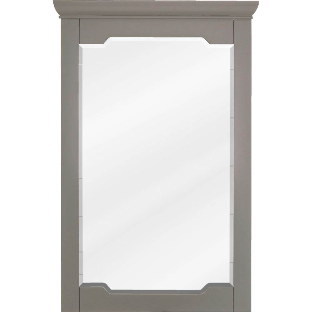 Jeffrey Alexander - 22'' W x 1-1/2'' D x 34'' H Grey Chatham mirror - Grey