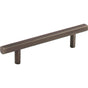 Jeffrey Alexander - 96 mm Center-to-Center Brushed Pewter Square Dominique Cabinet Bar Pull - Brushed Pewter