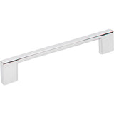 Jeffrey Alexander - 128 mm Center-to-Center Polished Chrome Square Sutton Cabinet Bar Pull - Polished Chrome