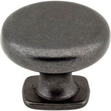 1-3/8'' Diameter Gun Metal Belcastel 1 Cabinet Knob