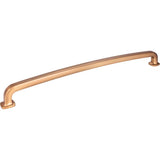 Jeffrey Alexander - 18'' Center-to-Center Satin Bronze Belcastel 1 Appliance Handle - Satin Bronze