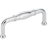 Jeffrey Alexander - 3'' Center-to-Center Polished Chrome Durham Cabinet Pull - Polished Chrome