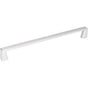 Jeffrey Alexander - 224 mm Center-to-Center Polished Chrome Square Boswell Cabinet Pull - Polished Chrome