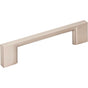 Jeffrey Alexander - 96 mm Center-to-Center Satin Nickel Square Sutton Cabinet Bar Pull - Satin Nickel