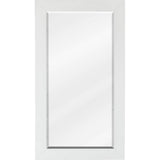 Jeffrey Alexander - 16 W x 1'' D x 28'' H White Cade mirror - White