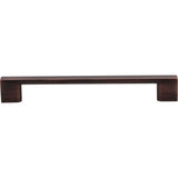 160 mm Center-to-Center Brushed Oil Rubbed Bronze Square Sutton Cabinet Bar Pull