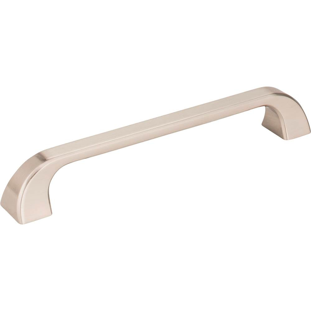 Jeffrey Alexander - 160 mm Center-to-Center Satin Nickel Square Marlo Cabinet Pull - Satin Nickel