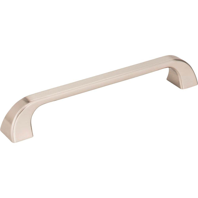 Jeffrey Alexander - 160 mm Center-to-Center Satin Nickel Square Marlo Cabinet Pull - Satin Nickel
