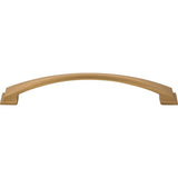 192 mm Center-to-Center Brushed Gold Arched Roman Cabinet Pull