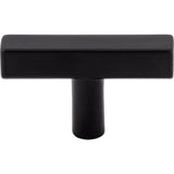 2'' Matte Black Dominique Cabinet ''T'' Knob