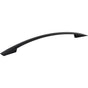 Jeffrey Alexander - 160 mm Center-to-Center Matte Black Flared Regan Cabinet Pull - Matte Black