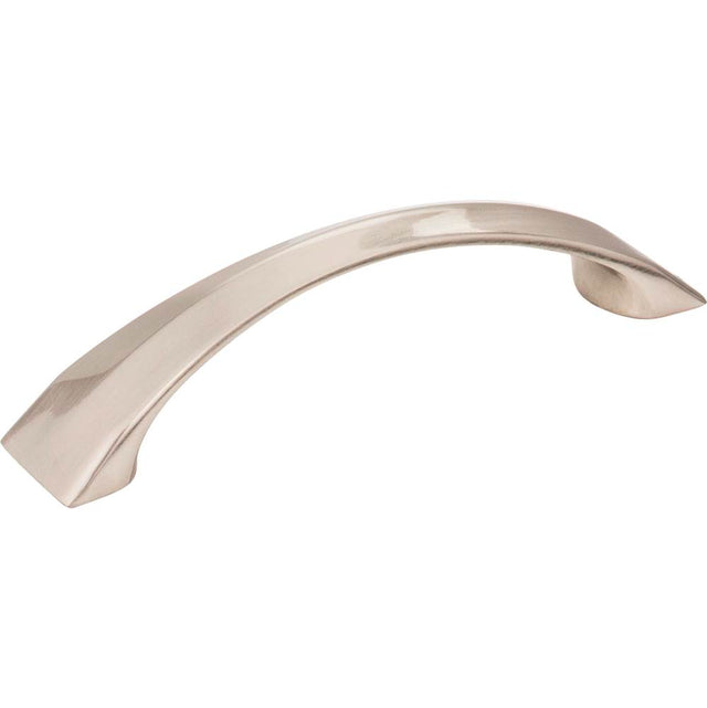 Jeffrey Alexander - 96 mm Center-to-Center Satin Nickel Pyramid Cairo Cabinet Pull - Satin Nickel