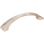 Jeffrey Alexander - 96 mm Center-to-Center Satin Nickel Pyramid Cairo Cabinet Pull - Satin Nickel