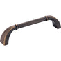 Jeffrey Alexander - 128 mm Center-to-Center Antique Brushed Satin Brass Cordova Cabinet Pull - Antique Brushed Satin Brass