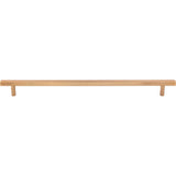 18'' Center-to-Center Satin Bronze Square Dominique Appliance Handle