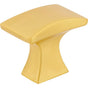 Jeffrey Alexander - 1-1/4'' Overall Length Brushed Gold Flared Philip Cabinet Knob - Brushed Gold