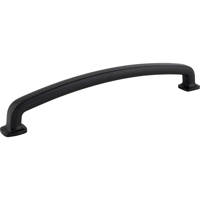 Jeffrey Alexander - 18'' Center-to-Center Matte Black Belcastel 1 Appliance Handle - Matte Black