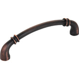 Jeffrey Alexander - 128 mm Center-to-Center Brushed Oil Rubbed Bronze Marie Cabinet Pull - Brushed Oil Rubbed Bronze