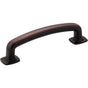 Jeffrey Alexander - 96 mm Center-to-Center Brushed Oil Rubbed Bronze Belcastel 1 Cabinet Pull - Brushed Oil Rubbed Bronze