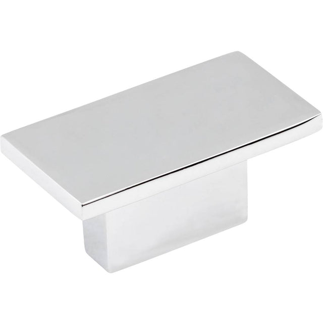 Jeffrey Alexander - 1-9/16'' Overall Length Polished Chrome Rectangle Mirada Cabinet Knob - Polished Chrome