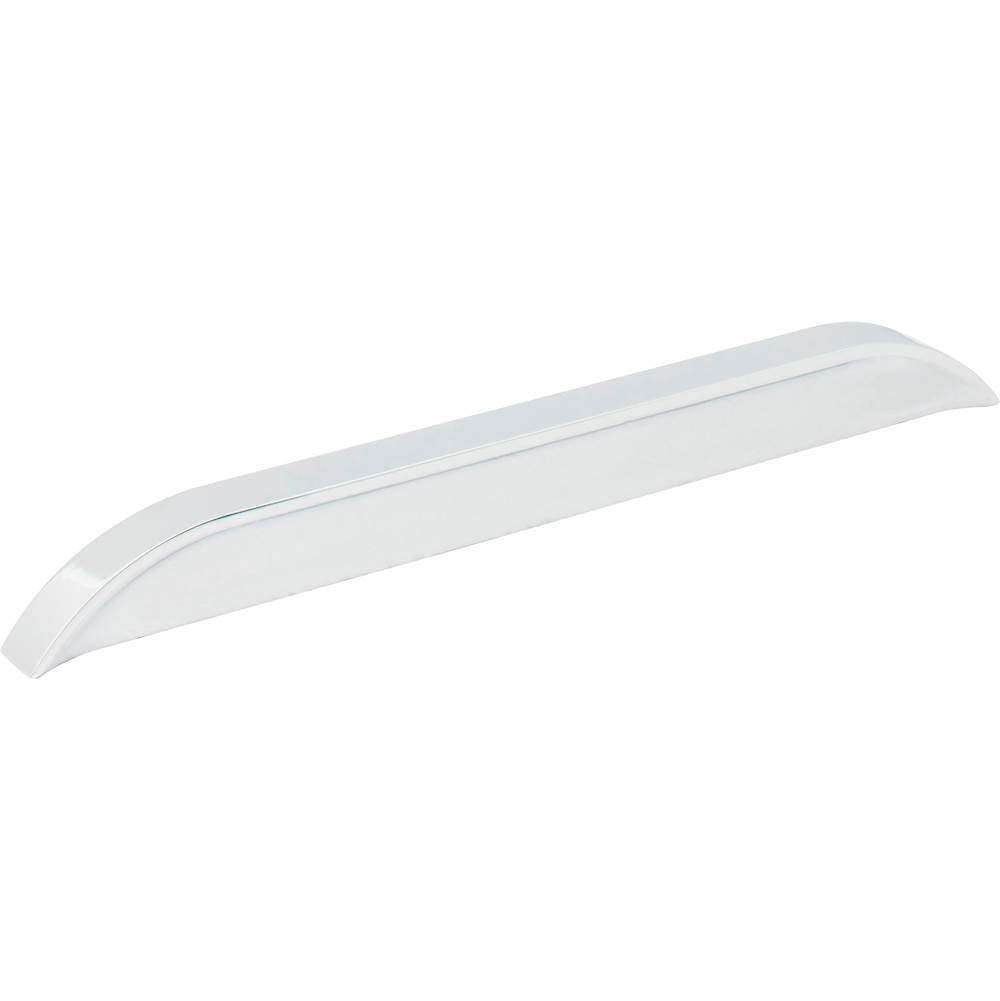 Jeffrey Alexander - 192 mm / 224 mm  Center-to-Center Polished Chrome Elara Cabinet Pinch Pull - Polished Chrome