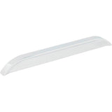 Jeffrey Alexander - 192 mm / 224 mm  Center-to-Center Polished Chrome Elara Cabinet Pinch Pull - Polished Chrome