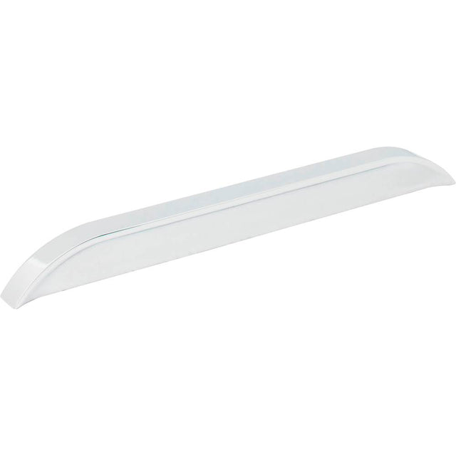 Jeffrey Alexander - 192 mm / 224 mm  Center-to-Center Polished Chrome Elara Cabinet Pinch Pull - Polished Chrome