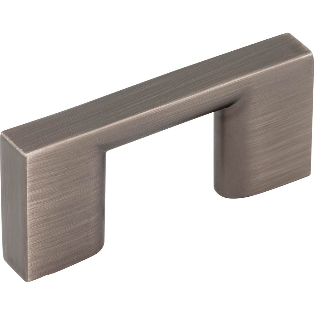 Jeffrey Alexander - 32 mm Center-to-Center Brushed Pewter Square Sutton Cabinet Bar Pull - Brushed Pewter