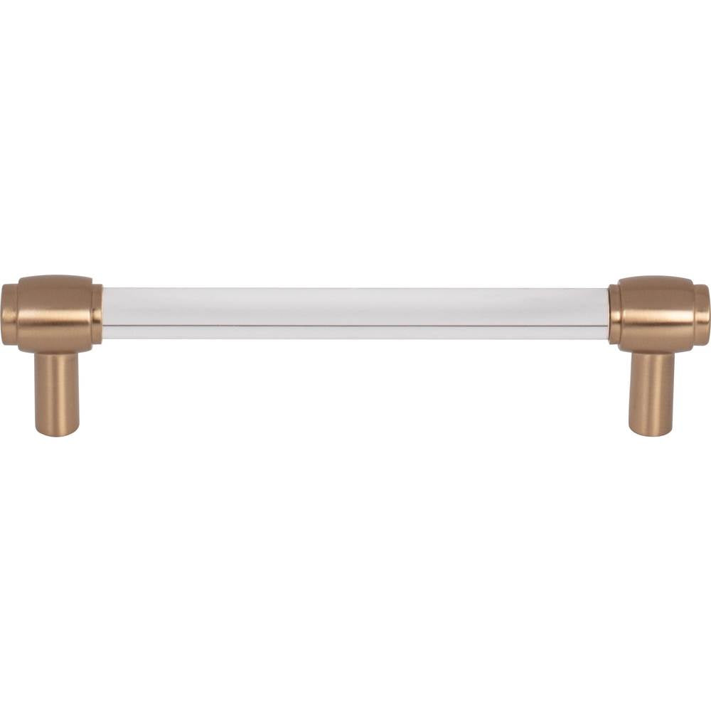 128 mm Center-to-Center Brushed Gold Carmen Cabinet Bar Pull