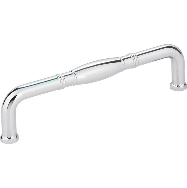 Jeffrey Alexander - 128 mm Center-to-Center Polished Chrome Durham Cabinet Pull - Polished Chrome
