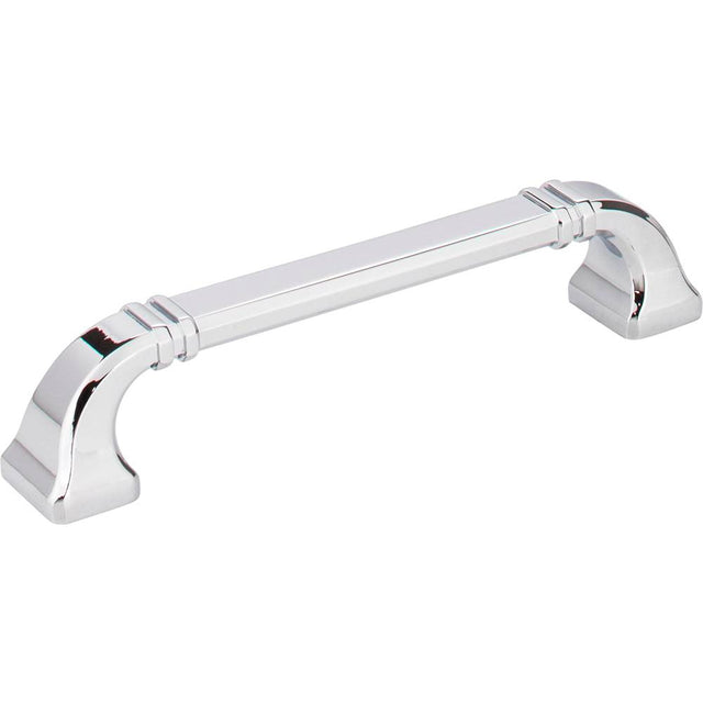 Jeffrey Alexander - 128 mm Center-to-Center Polished Chrome Ella Cabinet Pull - Polished Chrome