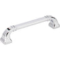 Jeffrey Alexander - 128 mm Center-to-Center Polished Chrome Ella Cabinet Pull - Polished Chrome