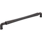 Jeffrey Alexander - 12'' Center-to-Center Gun Metal Barrel Bremen 2 Appliance Handle - Gun Metal