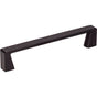 Jeffrey Alexander - 128 mm Center-to-Center Matte Black Square Boswell Cabinet Pull - Matte Black
