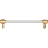 160 mm Center-to-Center Brushed Gold Carmen Cabinet Bar Pull